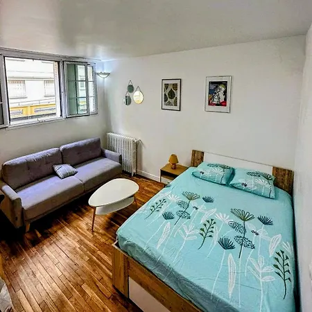 Apartment Jaures - Equipped Near Paris With Private Bathroom