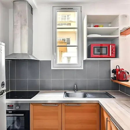 Jaures - Equipped Near Paris With Private Bathroom Apartment Montrouge