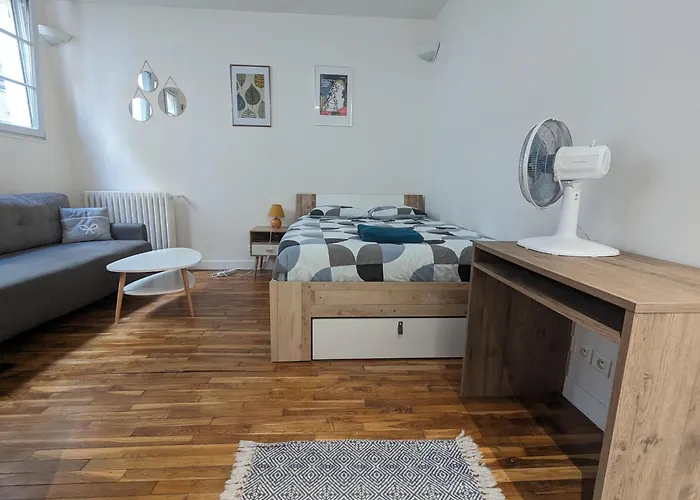 Apartament Jaures - Equipped Near Paris With Private Bathroom Montrouge