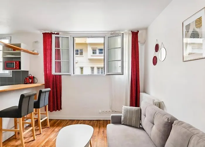 Apartament Jaures - Equipped Near Paris With Private Bathroom *