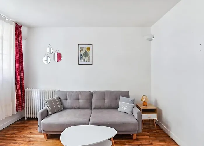 Apartament Jaures - Equipped Near Paris With Private Bathroom *